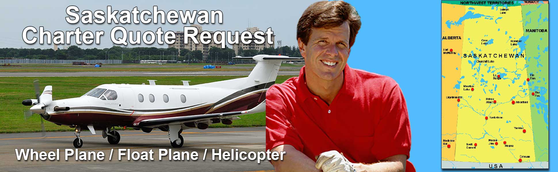 Saskatchewan Air charter Flights